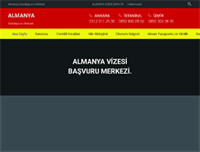 Tablet Screenshot of almanyavizesidata-tr.com